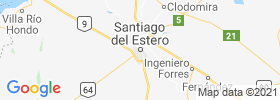 Santiago Del Estero map